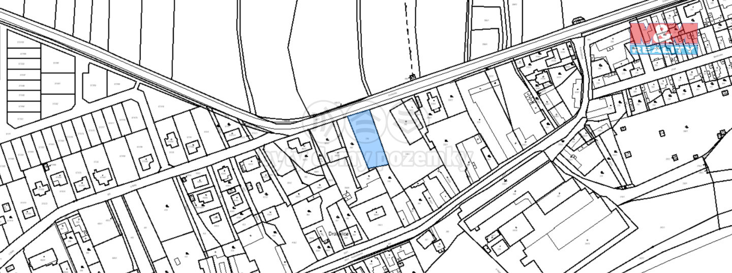 katastrální mapa