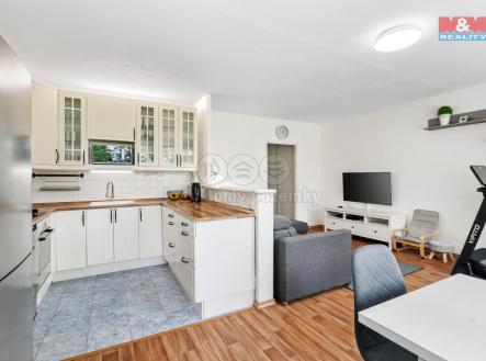 Obývací pokoj + KK | Prodej bytu, 3+kk, 71 m²