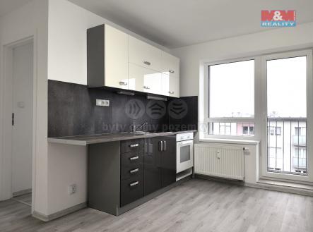 Kuchyň+obýv.pokoj.jpg | Pronájem bytu, 1+1, 29 m²