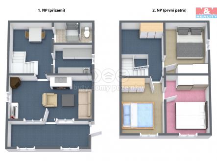 3D-Floor-Plan.jpg | Prodej - chata/rekreační objekt, 86 m²