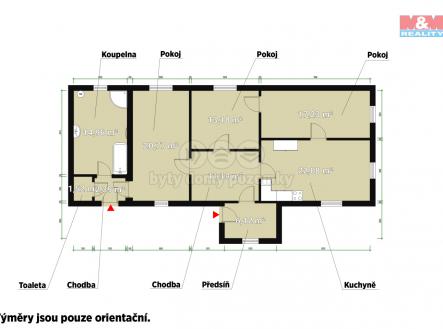 Pronájem - dům/vila, 109 m²