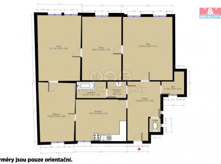 Pronájem bytu, 4+1, 128 m²