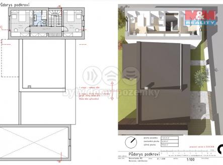 Vizušky půdorys podkroví.jpg | Prodej - pozemek pro bydlení, 1 523 m²