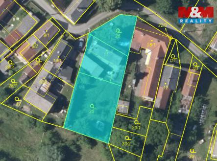 vyznačení pozemku Bezděkov.png | Prodej - dům/vila, 154 m²