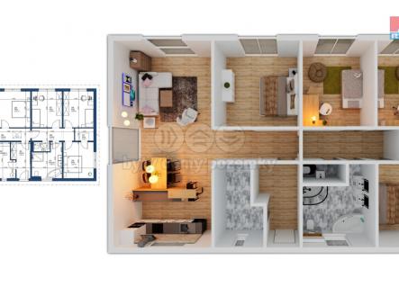 Půdorys D.jpg | Prodej - pozemek pro bydlení, 1 058 m²