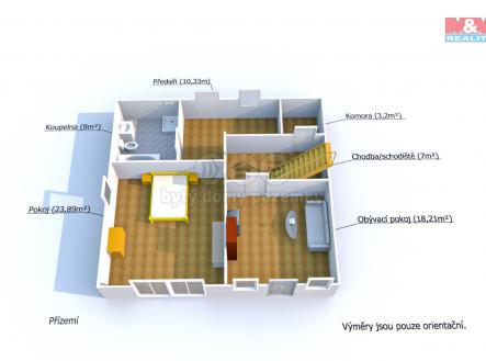 PÖdorys pż°zem°.jpg | Prodej - dům/vila, 180 m²