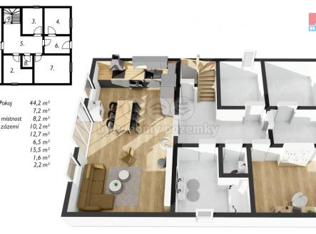 půdorys přízemí_ok.jpg | Prodej - dům/vila, 220 m²