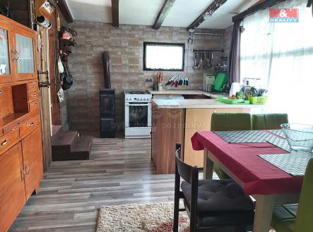 obývací kuchyně | Prodej - chata/rekreační objekt, 76 m²