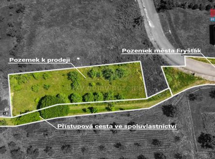 Pozemek Fryšták.jpg | Prodej - pozemek pro bydlení, 930 m²