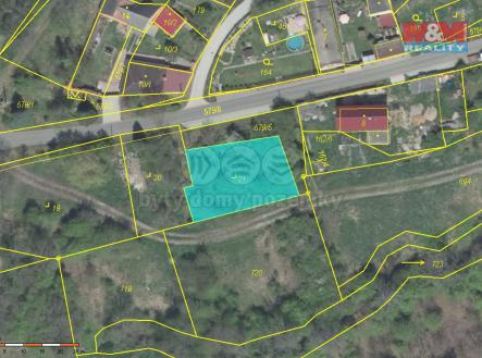 katastrální mapa | Prodej - pozemek pro bydlení, 508 m²