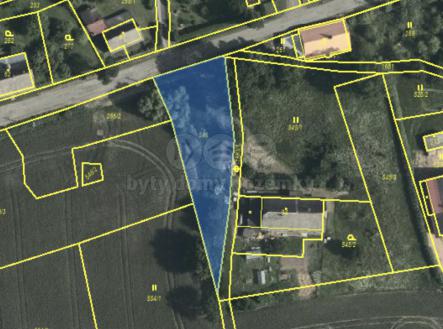Prodej - pozemek, trvalý travní porost, 1 033 m²