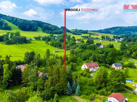 pohled na pozemek | Prodej - pozemek pro bydlení, 1 079 m²