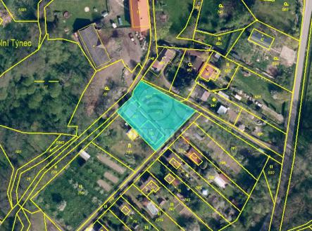 MAPKA pozemku DT.jpeg | Prodej - zemědělský objekt, 1 118 m²