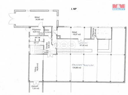 I.NP | Pronájem - obchodní prostor, 890 m²