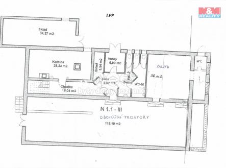 I.PP | Pronájem - obchodní prostor, 890 m²