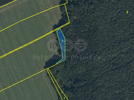 km 2.jpg | Prodej - pozemek, les, 1 312 m²
