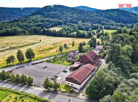 Celkový záběr z dronu | Prodej - hotel, 1 770 m²