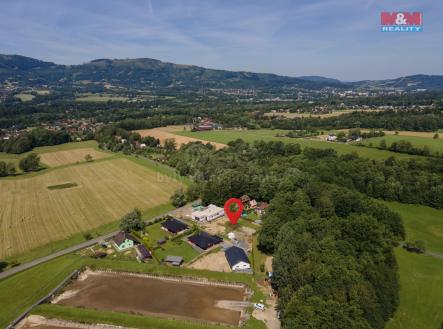 DJI_0039-Edit vyznaceni.jpg | Prodej - pozemek pro bydlení, 1 126 m²