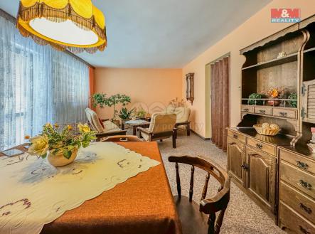 obývací pokoj s jídelním koutem | Prodej - dům/vila, 140 m²