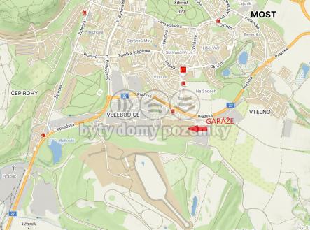 mapa | Prodej - pozemek, ostatní, 4 048 m²