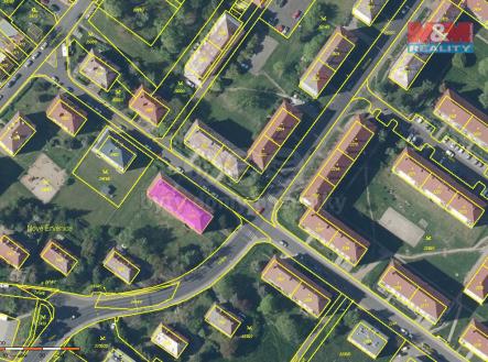 katastrální mapa | Prodej bytu, 2+1, 51 m²