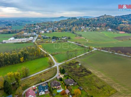 Pohled na pozemek a okolí | Prodej - pozemek pro bydlení, 1 219 m²