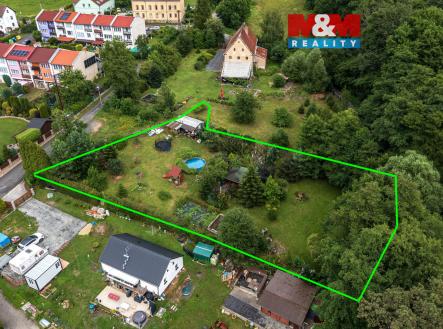 Pohled na pozemek | Prodej - pozemek pro bydlení, 1 937 m²