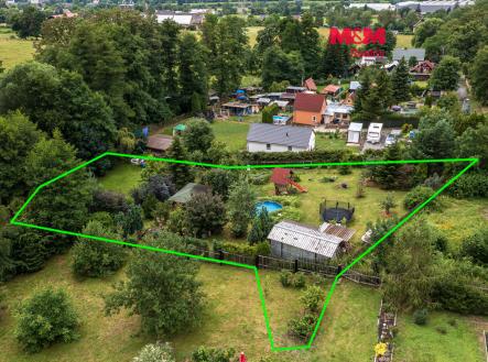 Pohled na pozemek | Prodej - pozemek pro bydlení, 1 937 m²