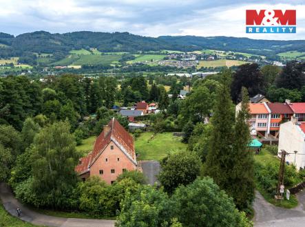 Pohled na pozemek | Prodej - pozemek pro bydlení, 1 937 m²