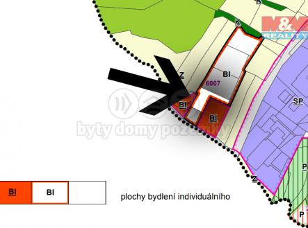 Výřez územní plán p.č.1092-38.jpg | Prodej - pozemek pro bydlení, 1 464 m²