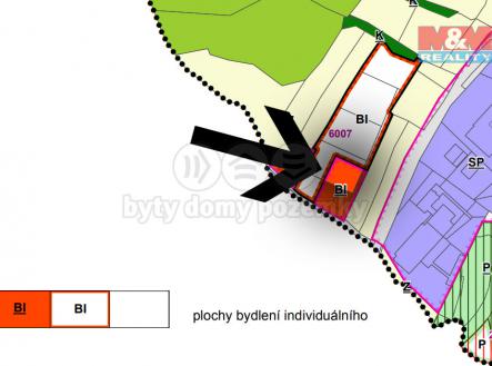 Výřez - územní plán p.č.1092-10.jpg | Prodej - pozemek pro bydlení, 1 037 m²