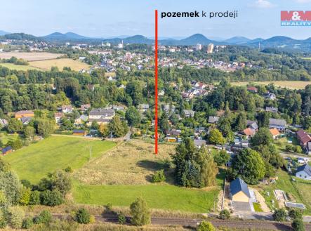 pohled na pozemek | Prodej - pozemek pro bydlení, 984 m²