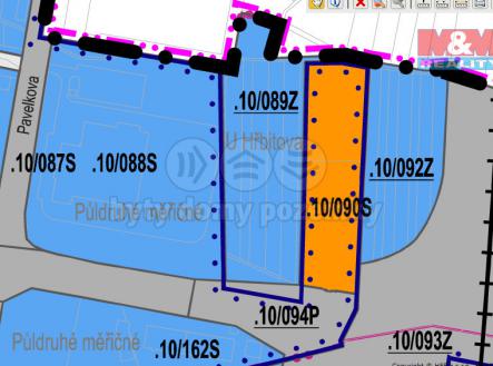 KOMERCE Hodolany.png | Prodej - pozemek pro komerční výstavbu, 9 603 m²