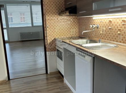 Kuchyně | Pronájem bytu, 2+kk, 42 m²