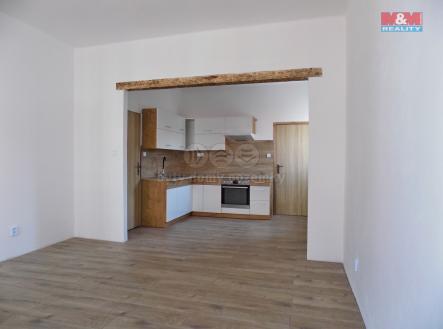 pokoj s kuchyní | Pronájem bytu, 2+kk, 59 m²