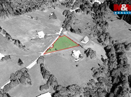 3D - mapy CZ.jpg | Prodej - pozemek, trvalý travní porost, 2 445 m²