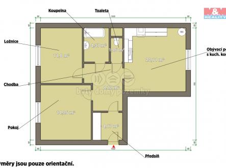 pudorys.jpg | Prodej bytu, 3+kk, 70 m²