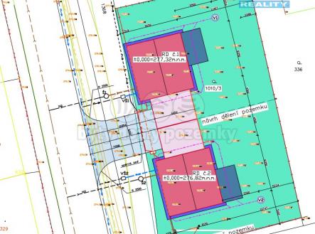 Tršice - situace.jpg | Prodej - dům/vila, 102 m²