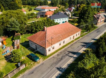 DJI_0290-HDR dům ze silnice.jpg | Prodej - chata/rekreační objekt, 150 m²