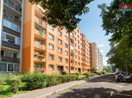 Pohled na dům | Prodej bytu, 1+1, 45 m²