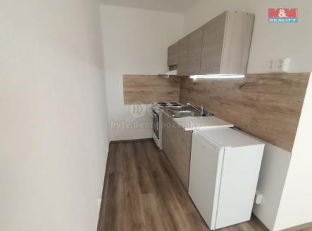 Obývací pokoj + KK | Pronájem bytu, 1+kk, 32 m²