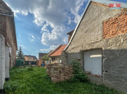 pohled na zahrádku | Prodej - dům/vila, 34 m²