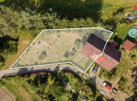 letecký pohled | Prodej - dům/vila, 70 m²