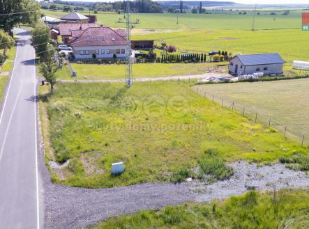 pohled na pozemek | Prodej - pozemek pro bydlení, 955 m²
