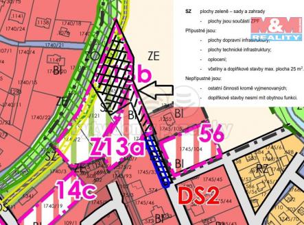 ÚP HOT .jpg | Prodej - pozemek, trvalý travní porost, 2 733 m²