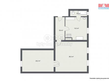 2D Floor Plan.jpg | Prodej bytu, 2+1, 75 m²