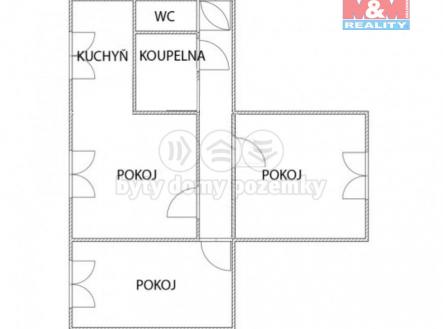 Pudorys 111.jpg | Prodej bytu, 3+kk, 64 m²