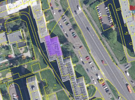 ortofoto mapa | Prodej bytu, 3+1, 70 m²