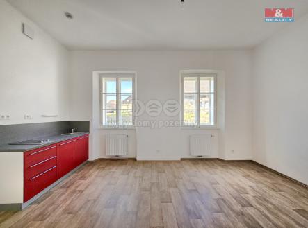 Pronájem bytu 1+kk, 33 m2, Studeněves, okr. Kladno | Pronájem bytu, 1+kk, 33 m²