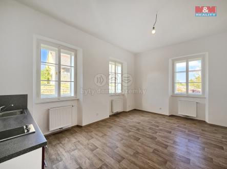 Pronájem bytu 1+kk, 33 m2, Studeněves, okr. Kladno | Pronájem bytu, 1+kk, 33 m²